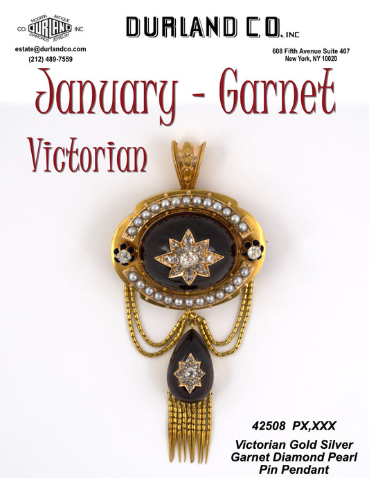 January - Garnet | Victorian