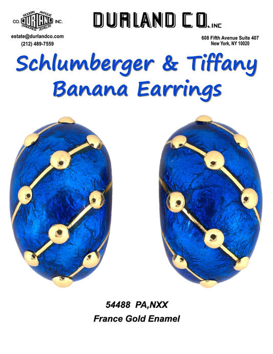 Schlumberger & Tiffany - Banana Earrings