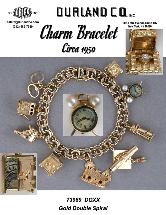 Charm Bracelet - Circa 1950