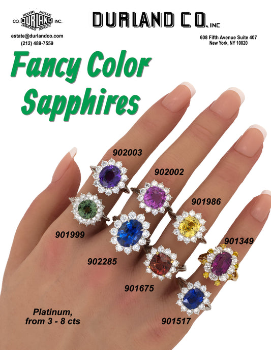 Fancy Color Sapphires