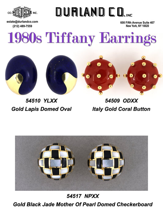1980s Tiffany Earrings