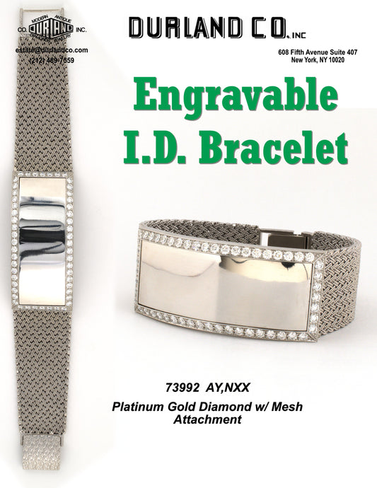Engravable I.D. Bracelet