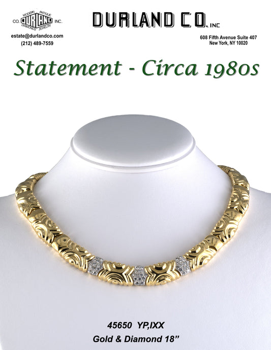 Statement - Circa 1980s