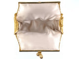 30571 - Circa1950 Gold Platinum Diamond Mesh Purse