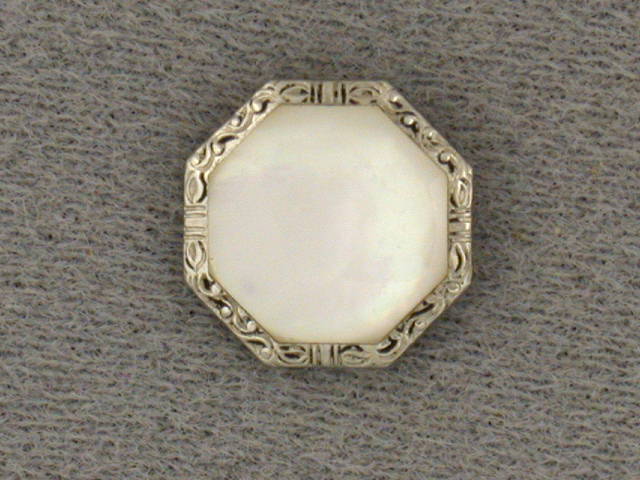 30749 - Art Deco Gold Tie Tack