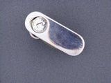 31004 - Art Deco Cartier Silver Enamel Lighter and Watch