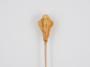 31266 - SOLD - Victorian Etruscan Revival Gold Stick Pin