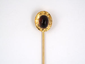 31283 - SOLD - Victorian Gold Citrine Stick Pin