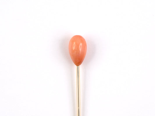 31376 - SOLD - Victorian Gold Coral Stick Pin