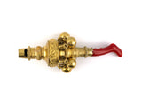 31387 - Georgian Charles Rawlings Sliver Gilt Coral Whistle Baby Rattle
