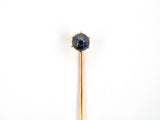 31402 - Gold Hematite Bead Stick Pin