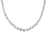 43642 - Platinum GIA Diamond Riviere Necklace