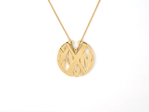 45376 - SOLD - Tiffany Atlas Italy Gold Pendant Necklace