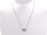 45473 - Gold GIA Diamond Sapphire Pendant Necklace