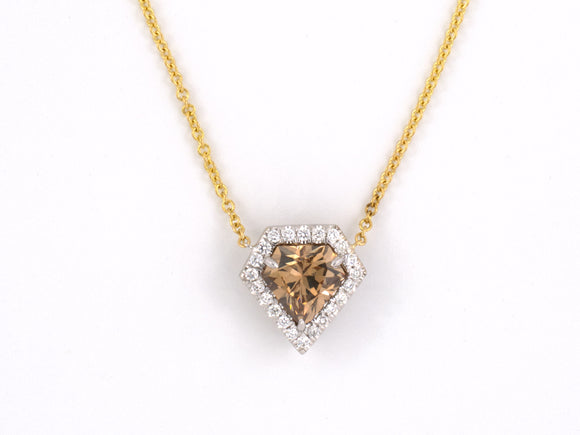 45482 - Gold Diamond Pendant Necklace