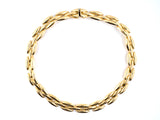 45509                - Gold Cartier Gentiane Italy Collar Necklace