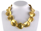 45520 - Circa 1979 Gold Tiffany Angela Cummings Rose Petal Necklace