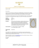 45647 - Circa 1998 Gurhan Gold Sapphire Pearl Amulet Necklace (Adjustable)