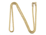 45662 - Italy Gold Curb Link Chain Necklace