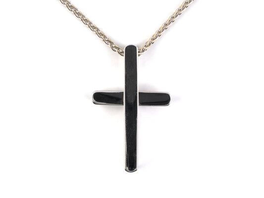 45663 - Piaget Gold Cross Pendant Necklace
