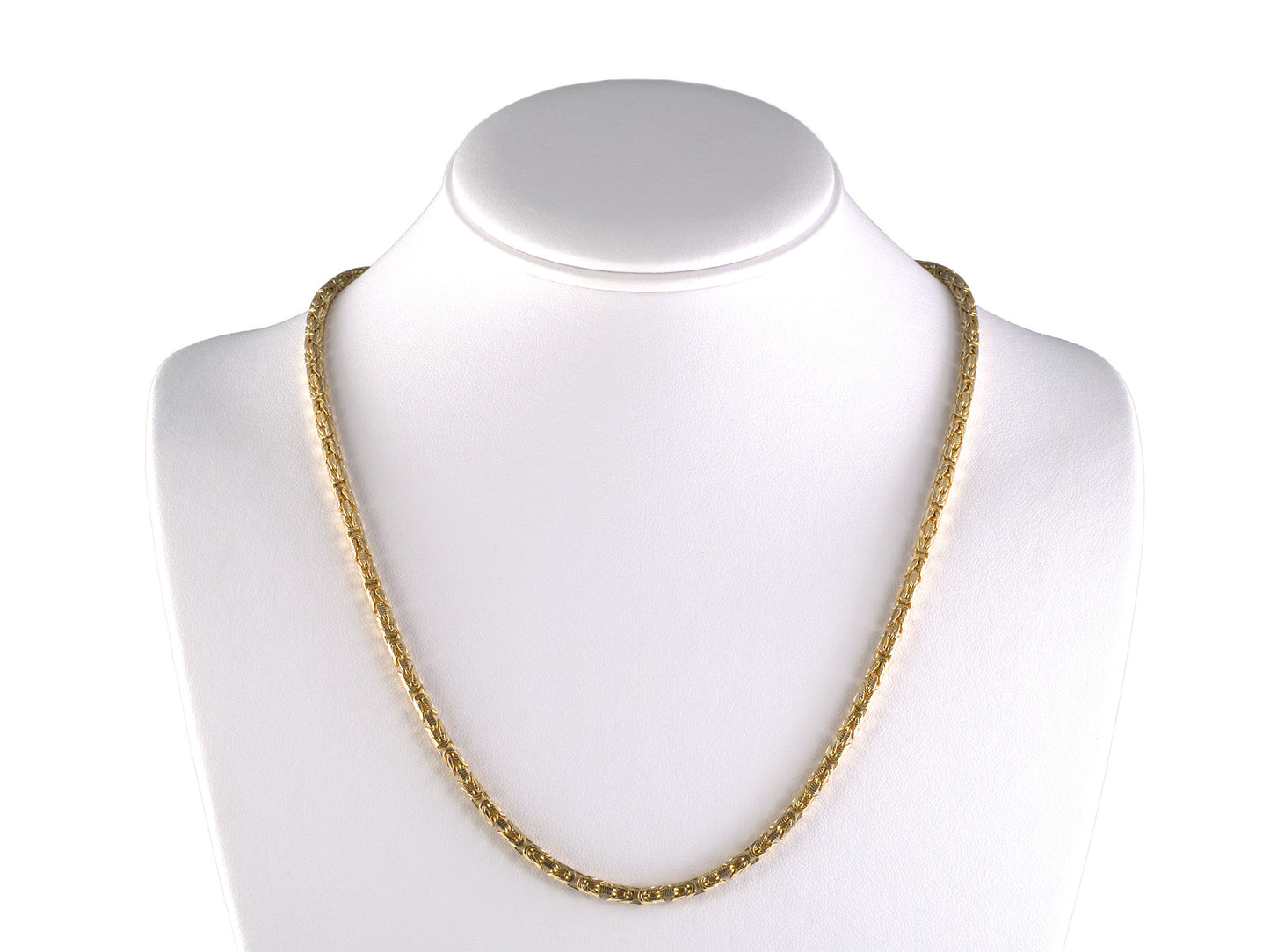 45692 - Gold Box Link Chain Necklace