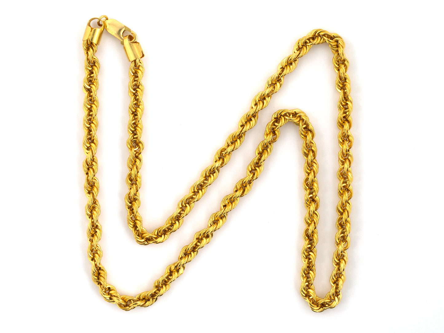 45703 - Gold Rope Chain Necklace
