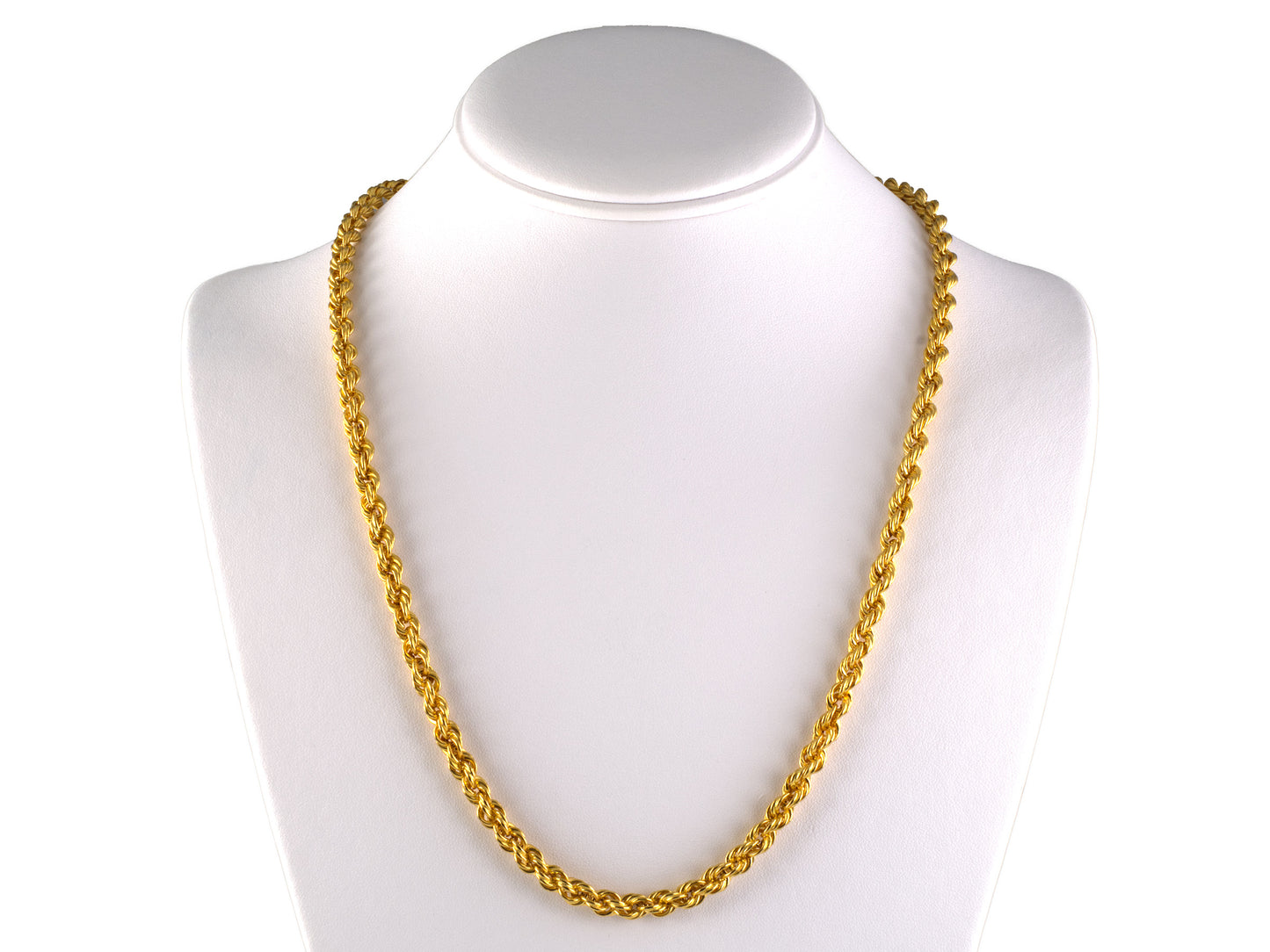45703 - Gold Rope Chain Necklace