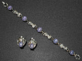 51318 - Circa 1950 Tiffany Platinum Gold Star Sapphire Diamond Earinrgs