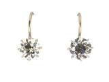 51327 - Platinum GIA Diamond Stud Earrings