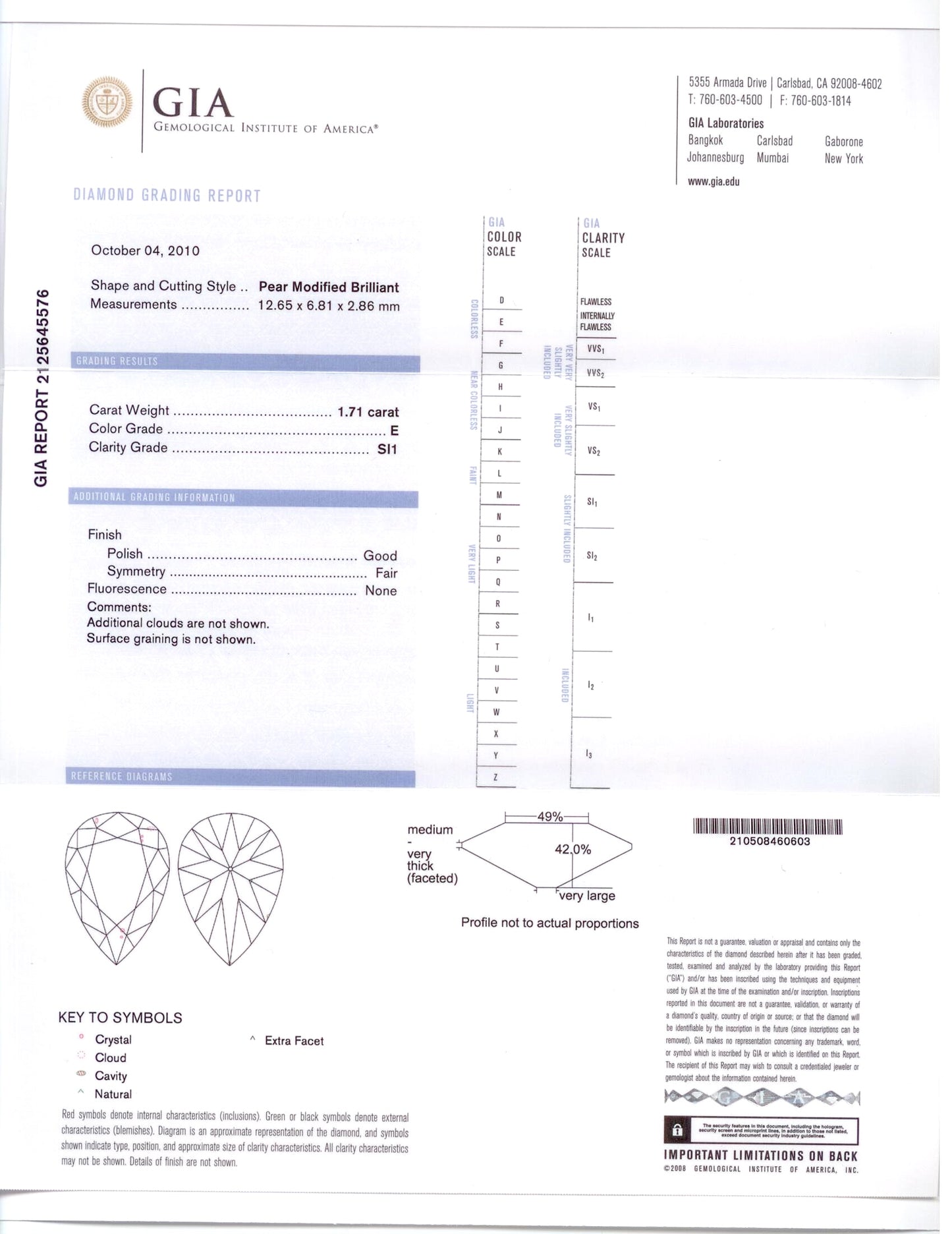 54243 - Platinum GIA Diamond Cluster Pear Shape Drop Dangle Earrings