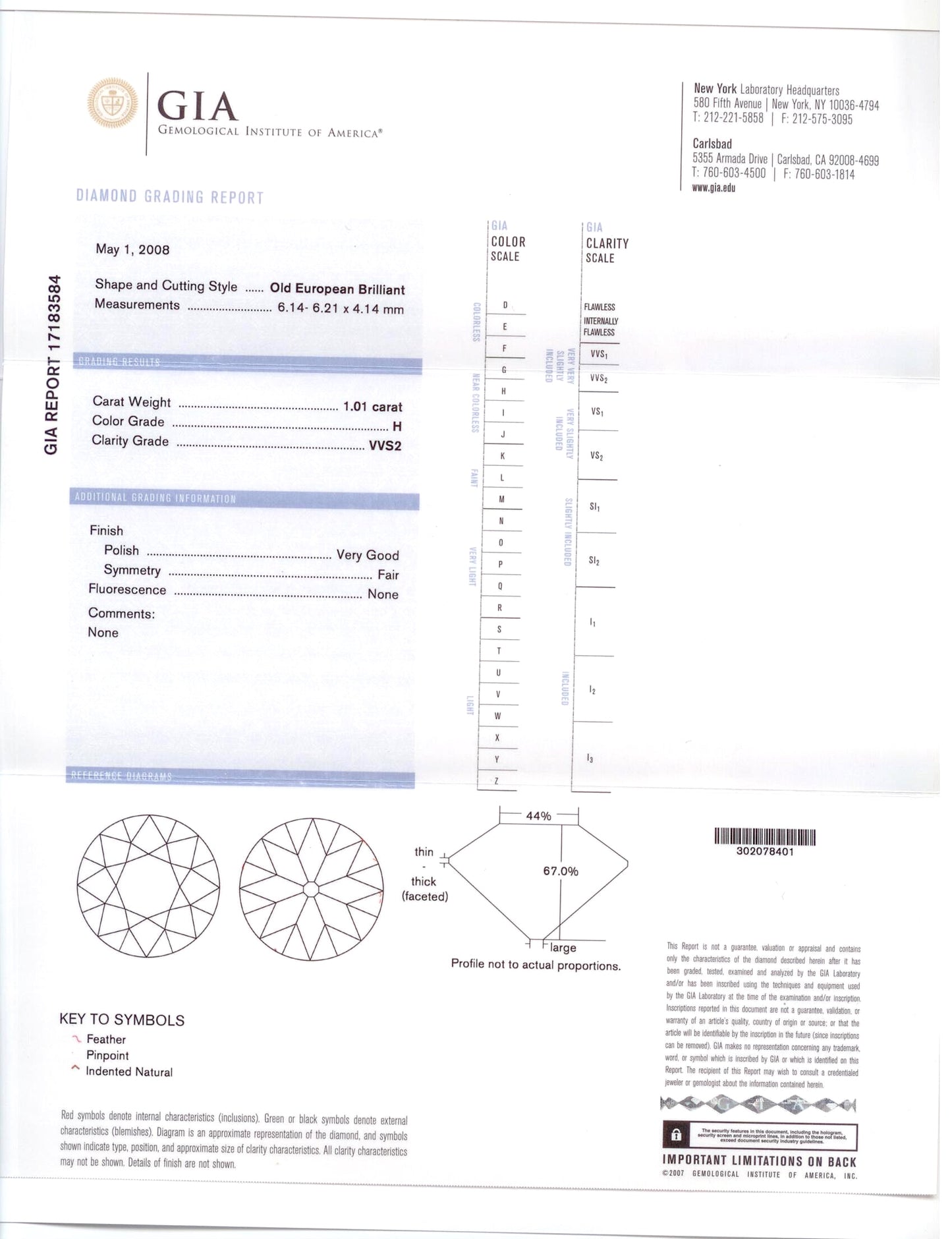 54244 - SOLD - Platinum GIA Diamond Cluster Stud Earrings
