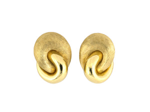 54263 - "Henry Dunay" Gold Sabi Swirl Earrings