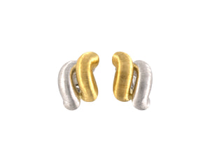 54269 - "Gianmaria" "Buccellati" Gold Earrings