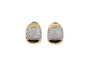 54288 - Gold Diamond Huggie Earring