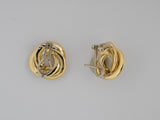 54302 - Nicolis Cola Gold Lovers Knot Earrings