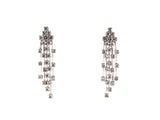 54315 - Gold Diamond Chandelier Waterfall Dangle Drop Earrings