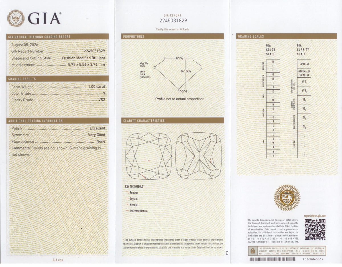 54554 - Platinum GIA Diamond 8-Prong Kidney Wire Stud Earrings