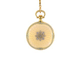 60507 - Circa 1915 Bailey, Banks & Biddle Gold Diamond Enamel Pendant Watch