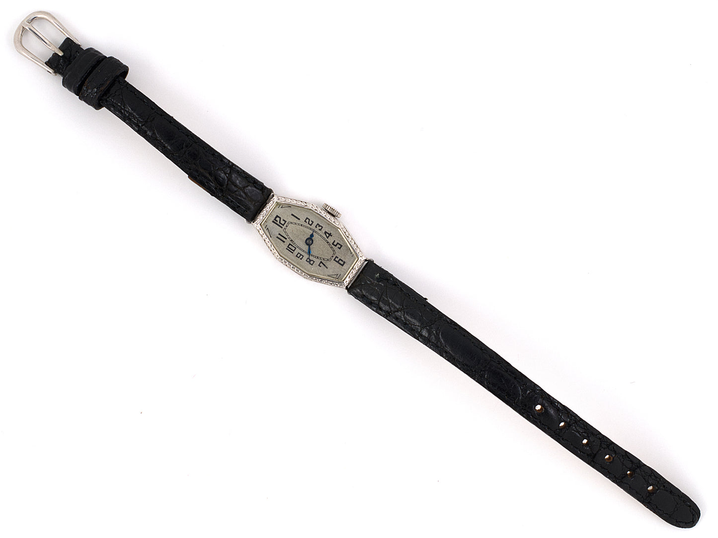 61053 - Art Deco Schulz Gold Octagon Watch