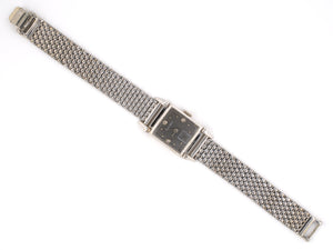 61067 - SOLD - Circa 1945 Bulova Kreisler Gold Diamond Square Watch