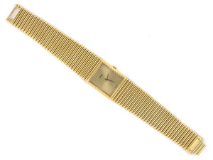 61373 - Circa 1980 Piaget Polo Emperador Gold Bracelet Watch