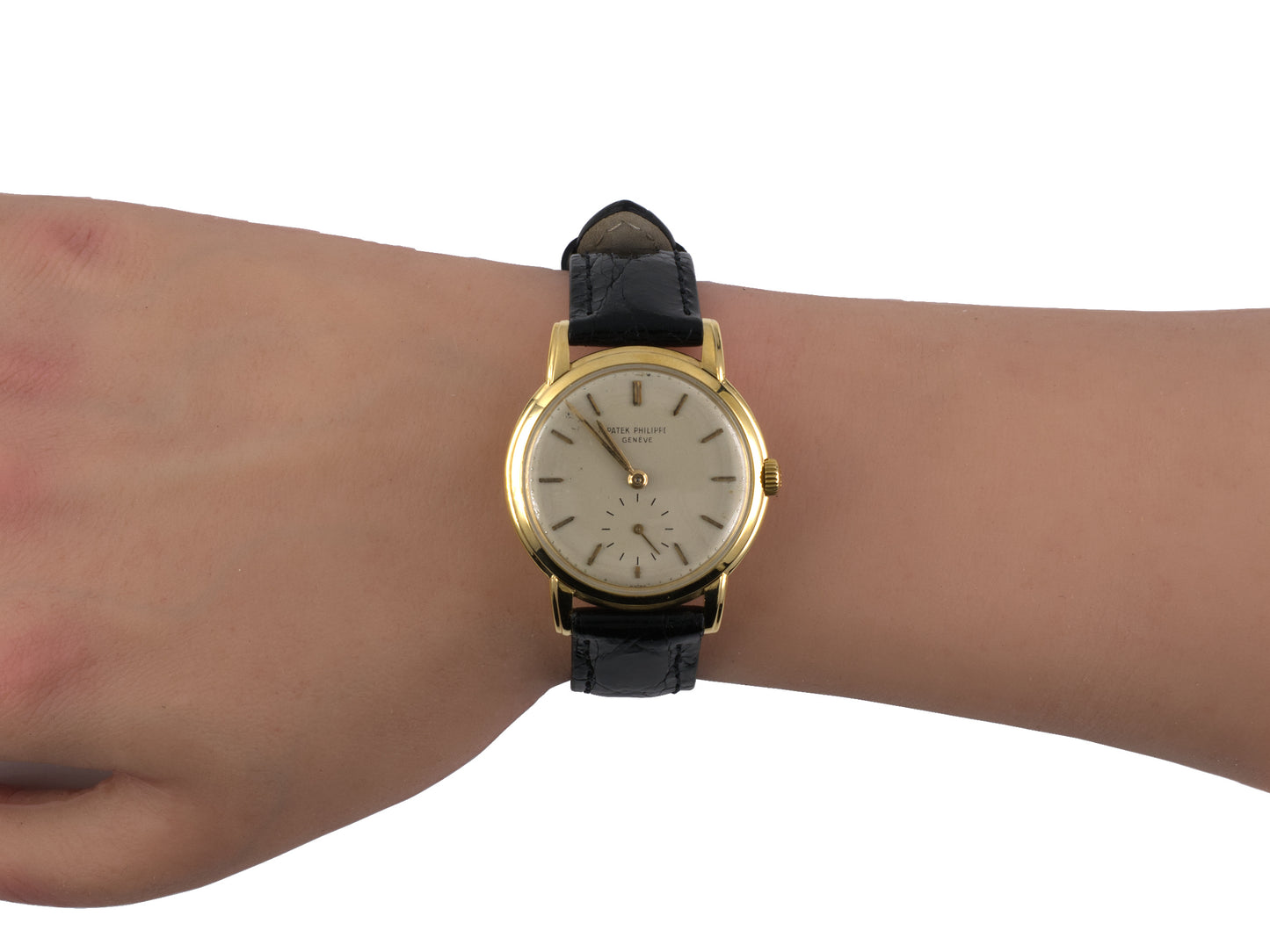 61384 - Circa 1950s Patek Philippe Gold Calatrava Watch