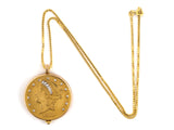 61394 - Corum Gold United States $20 1904 Coin Open Face Pendant Pocket Watch