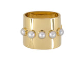 72666 - SOLD - Circa 2000 Tiffany Paloma Picasso Gold Hinged Cuff Bangle Bracelet