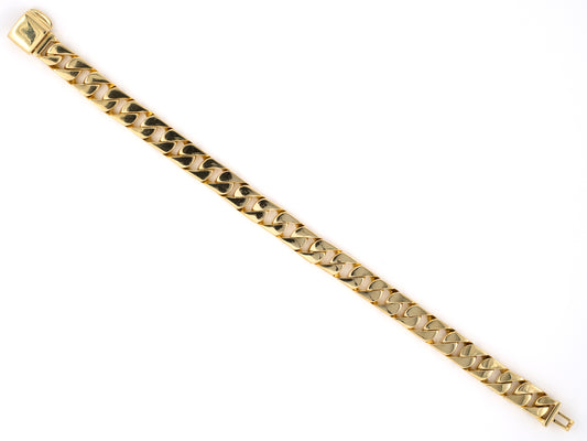 73703 - Tiffany Italy Gold Curb Link Bracelet