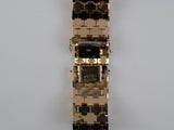 73840 - Circa 1950 Gold Flexible Italy Bracelet