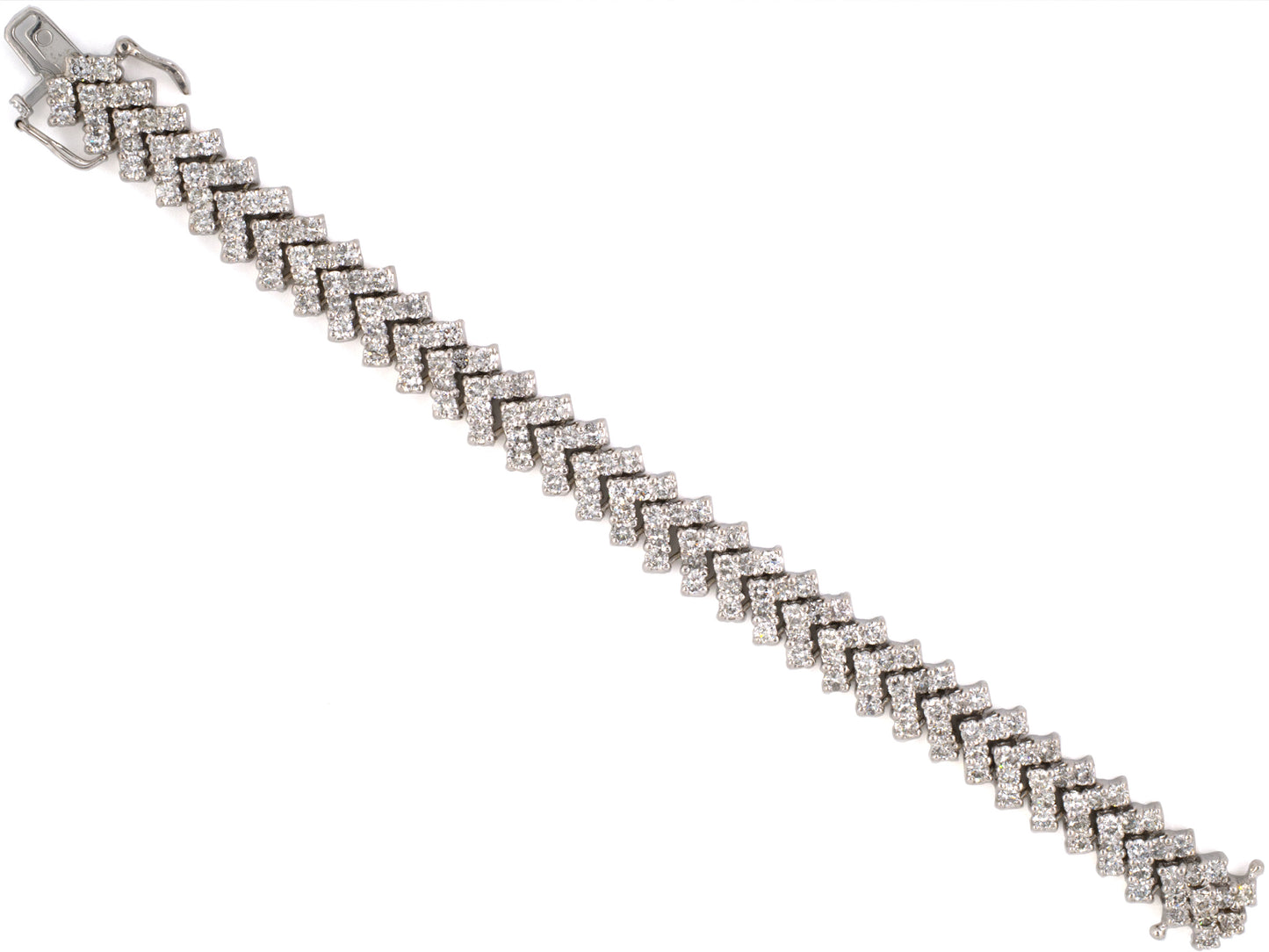 73849 - SOLD - Gold Diamond Bracelet