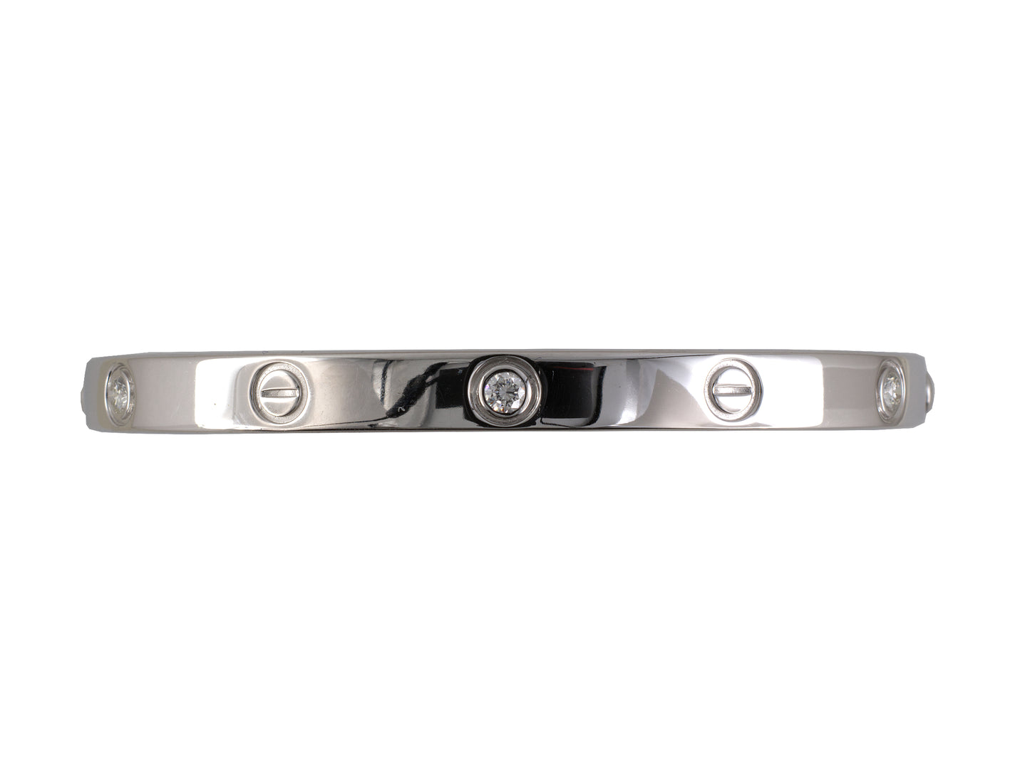 73852 - Gold Diamond Love Bracelet Bangle