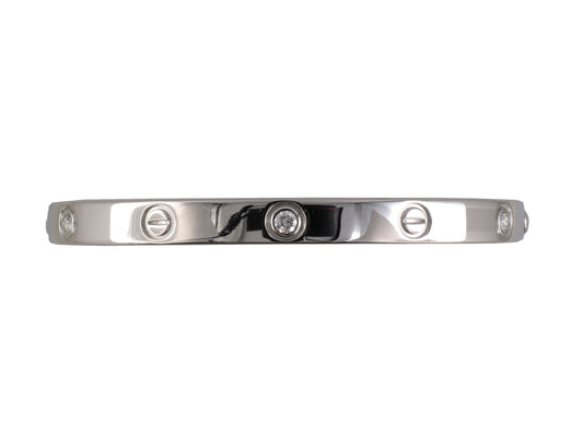 73852 - Gold Diamond Love Bracelet Bangle