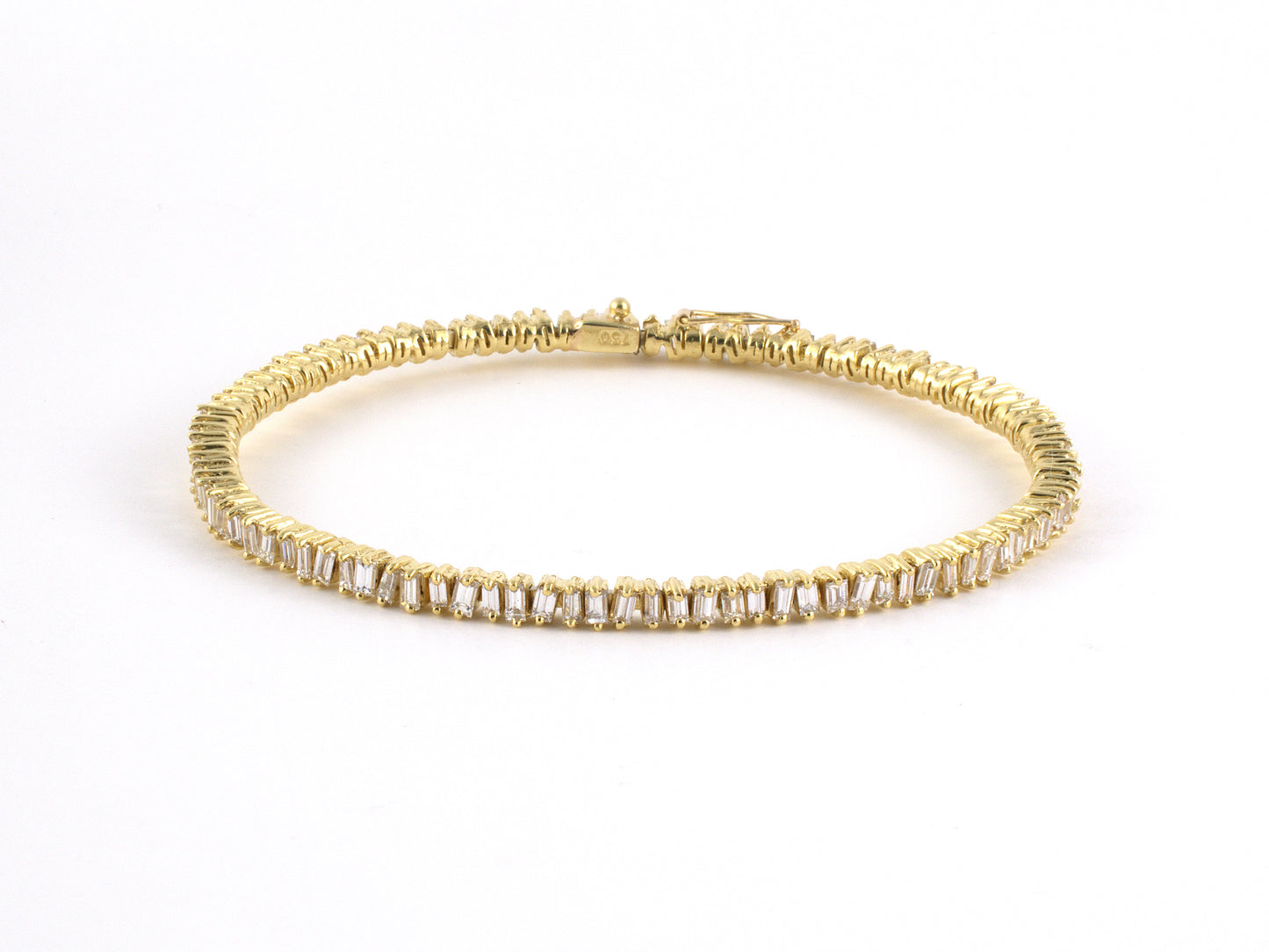 73865 - Gold Diamond Flexible Bracelet